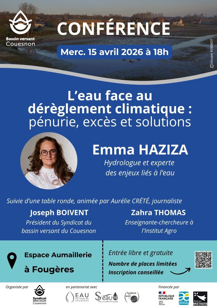 Conférence inédite d'Emma HAZIZA le 15 avril à 18h00 à l'Espace Aumaillerie